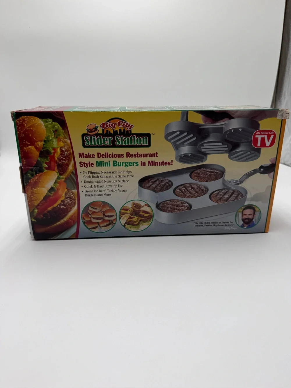Big City Slider Station Slider Station Mini Burger As seen On TV Kitchen Cooking